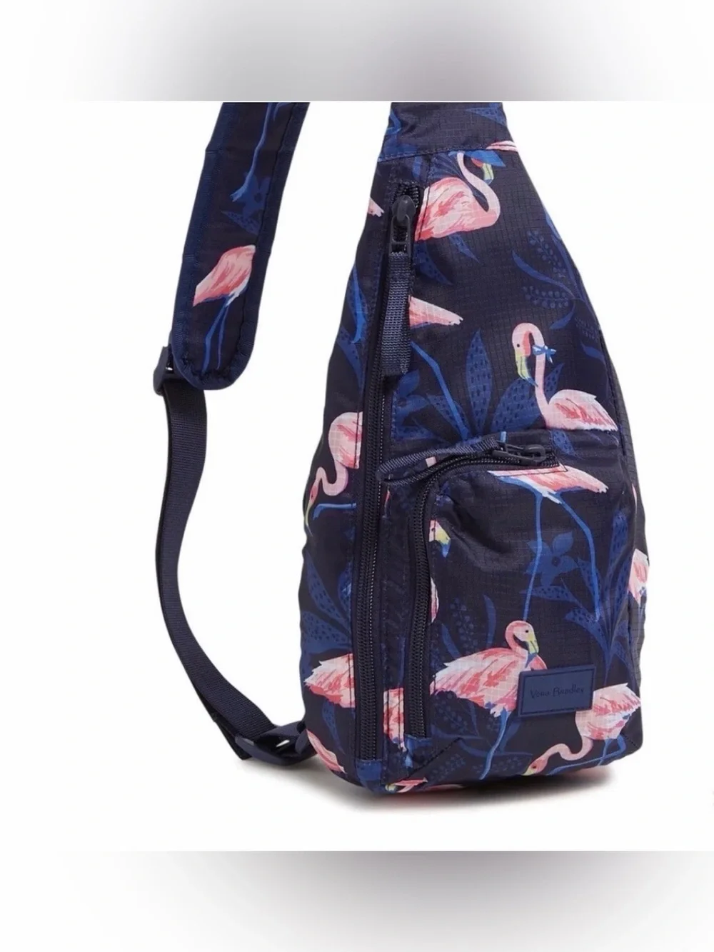 NWOT Vera Bradley Flamingo Party Mini Sling Backpack in Ripstop